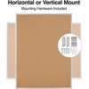 image:imageStaples Cork Bulletin Board Aluminum Frame 2 ft W x 15 ft H48 x 36