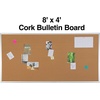 image:imageStaples Cork Bulletin Board Aluminum Frame 2 ft W x 15 ft H8 x 4