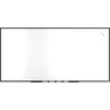 image:imageTRU RED Steel Magnetic Whiteboard Satin Frame 2x2 FeetBlack