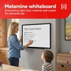 image:imageTRU RED Steel Magnetic Whiteboard Satin Frame 2x2 FeetBlack