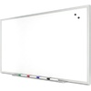 image:imageTRU RED Steel Magnetic Whiteboard Satin Frame 2x2 FeetGray
