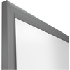image:imageTRU RED Steel Magnetic Whiteboard Satin Frame 2x2 FeetGunmetal