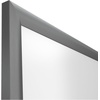 image:imageTRU RED Steel Magnetic Whiteboard Satin Frame 2x2 FeetGunmetal