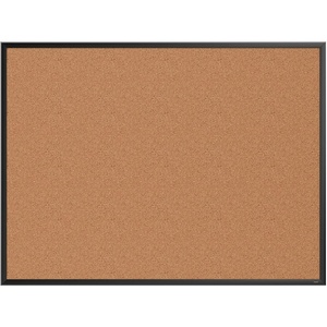 image:imageStaples Cork Bulletin Board Aluminum Frame 2 ft W x 15 ft H36 x 48