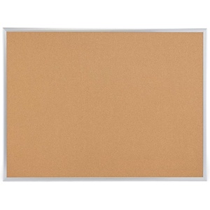 image:imageStaples Cork Bulletin Board Aluminum Frame 2 ft W x 15 ft H48 x 36