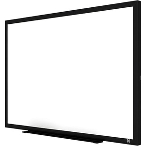 image:imageTRU RED Steel Magnetic Whiteboard Satin Frame 2x2 FeetBlack