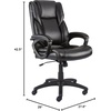 image:imageStaples Kelburne Luxura Office Chair Black Swivel BaseBlack