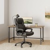 image:imageStaples Kelburne Luxura Office Chair Black Swivel BaseBlack