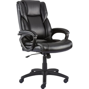 image:imageStaples Kelburne Luxura Office Chair Black Swivel BaseBlack